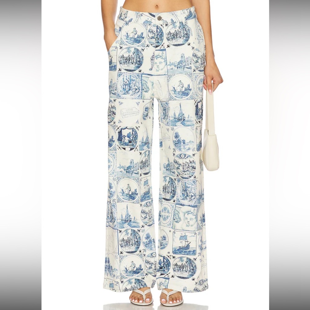 Yellow the Label Delft Tile Miller Jeans Pants